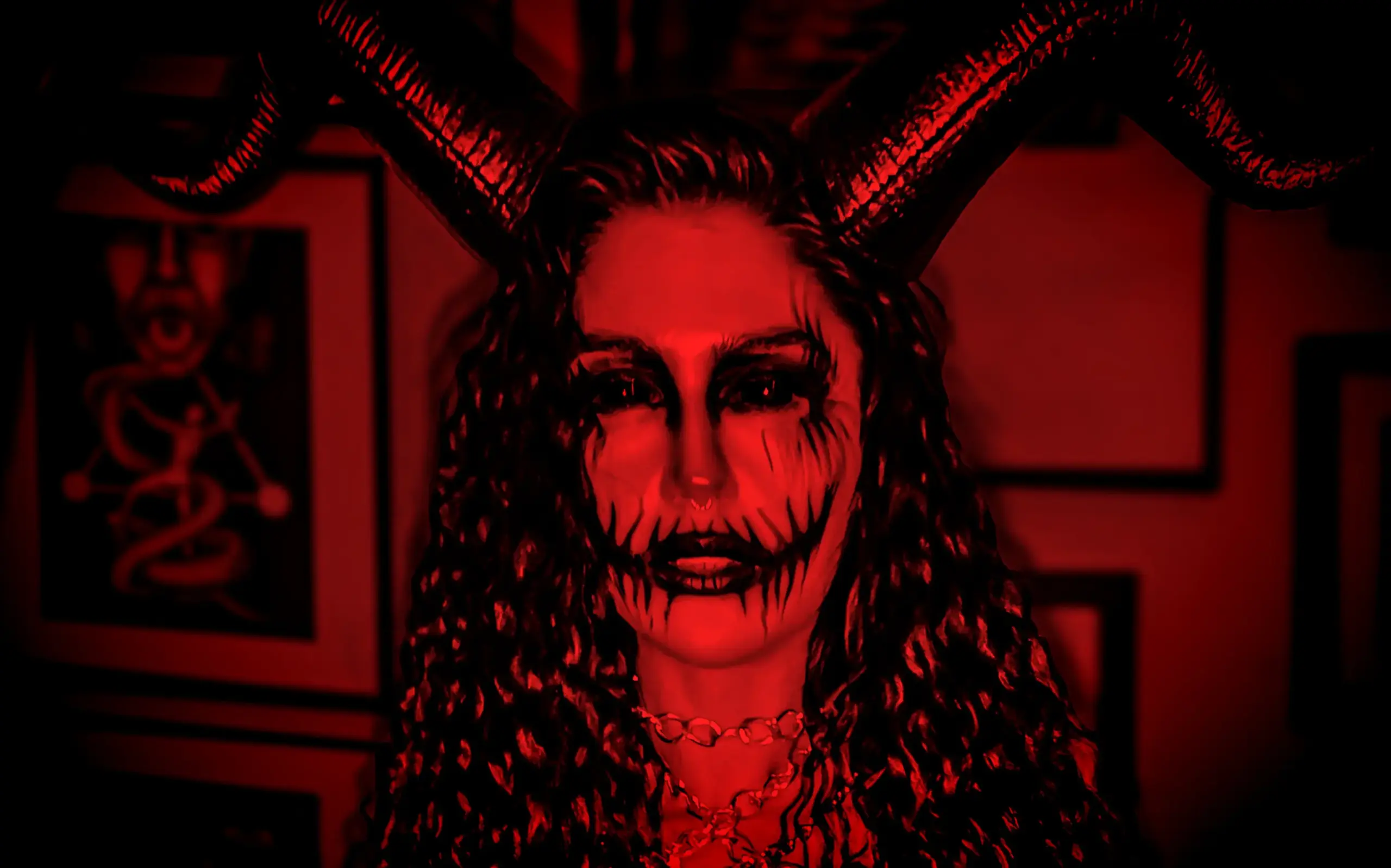 blog 9 Demonic Face